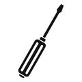 Electric screwdriver icon, simple style Royalty Free Stock Photo