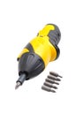 Electric screwdriver Royalty Free Stock Photo