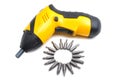 Electric screwdriver Royalty Free Stock Photo