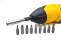 Electric screwdriver Royalty Free Stock Photo