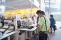 Electric sewing machine exhibition sales