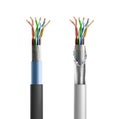 Electric shielded cable with cooper wires