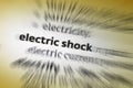 Electric Shock Royalty Free Stock Photo