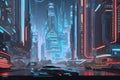 The Electric Skyline: A Futuristic Cityscape of Endless Possibilities with Generative AI