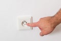 Electric socket Royalty Free Stock Photo