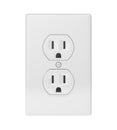 Electric Socket Isolated Royalty Free Stock Photo
