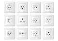 Electric sockets worldwide