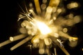 Electric sparklers Royalty Free Stock Photo