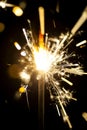Electric sparklers Royalty Free Stock Photo