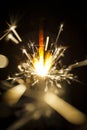 Electric sparklers Royalty Free Stock Photo