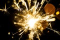 Electric sparklers Royalty Free Stock Photo