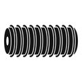 Electric spring coil icon, simple style Royalty Free Stock Photo