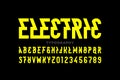 Electric style font