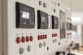 Electric switchboard blurred picture