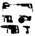 Electric tools (Circular saw, Jigsaw, drill rotary hammer, impact drill, demolition hammer)