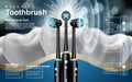 Electric toothbrush ad