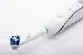 Electric Toothbrush on White Background Royalty Free Stock Photo