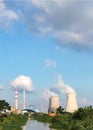 Electric tower and the cooling tower