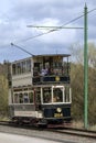 Electric tram at Beamish Open Air Museum