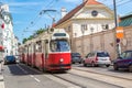 Electric tram in Vienna, Austria Royalty Free Stock Photo