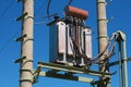 Electric transformer Royalty Free Stock Photo