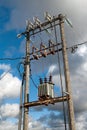 Electric transformer Royalty Free Stock Photo