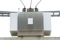 Electric transformer high voltage isolated