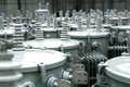Electric transformers Royalty Free Stock Photo