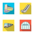 Electric, transport, equipment and other web icon in flat style.Public, transportation,machineryicons in set collection.