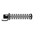 Electric trimmer device icon simple vector. Tree trimming Royalty Free Stock Photo