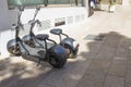 Electric urban vehicles type mobility scooter for rent