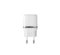 Electric and USB plugs.  Electrical Adapter To Usb Port Royalty Free Stock Photo