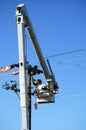 Electric Utility Lineman Royalty Free Stock Photo