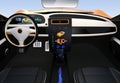 Electric vehicle center display Interface concept