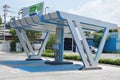 Electric vehicle charger in gas station for supporting electrical car in future