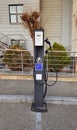 Electric Vehicle Charging Stations in a Surface Parking Lot