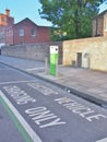 Electric vehicle parking space