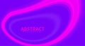 Electric violet background with abstract magenta rounded shape
