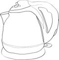 Electric water boiler Royalty Free Stock Photo