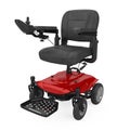 Electric Wheelchair Isolated