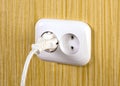 Electric white socket