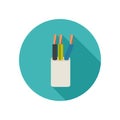 Electrical cable icon
