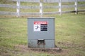 Electrical Circuit Breaker Box Royalty Free Stock Photo