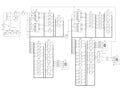 Electrical circuit of a counter Royalty Free Stock Photo