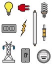 Electrical components Royalty Free Stock Photo