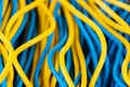 Electrical computer cable cord Royalty Free Stock Photo