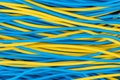 Electrical computer cable cord Royalty Free Stock Photo