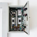 Electrical control box Royalty Free Stock Photo