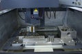 Electrical discharge machining. Electrical discharge machine EDM shapes metal by creating sparks.