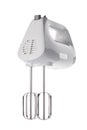 Electrical hand mixer isolated on a white background. Kitchen appliances